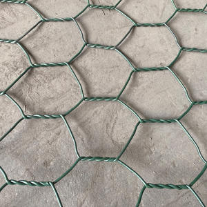 Hot Dip galvanis plastik PVC dilapisi heksagonal jala diperkuat keranjang Gabion batu tenunan kawat jala jala Netting kontrol banjir - Product Image 2