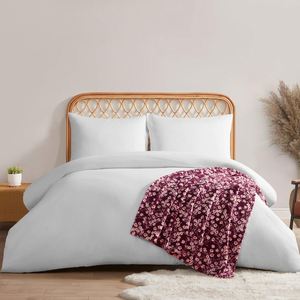 ผ้าห่มสำหรับต้นคริสต์มาสผ้าห่มผ้าห่มผ้าห่มคริสต์มาสสีแดงแบบกลับด้านได้ผ้าห่มผ้าสักหลาดเนื้อนุ่มสำหรับโซฟา - Product Image 4