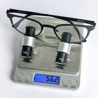 Loupes dentaires Kepler Burite TTL 4X 5X 6X en plastique, loupes chirurgicales binoculaires pour la tête, lentilles ultra-légères