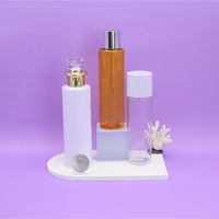 Flacon cosmétique vide personnalisé en couleur, 30 ml, 50 ml, 80 ml, flacon pour soins personnels, flacon cosmétique haut de gamme pour emballage cosmétique de luxe