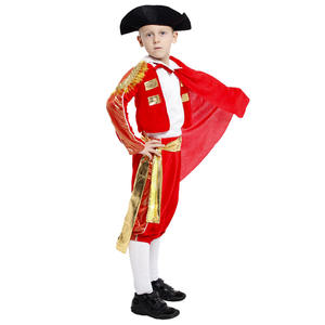 Top Ventas Niños Niño Rojo Brillante Español Rojo Matador Torero Disfraz para Niños - Product Image 2