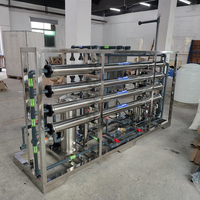 Système de filtration d'eau par osmose inverse de 2 tonnes, 2000 L/H, purificateur d'eau de dessalement, système d'irrigation, eau potable, taux de dessalement de 98%