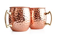 Taza Moderna Clásica para Cóctel Moscow Mule, Diseño Personalizado, Acero Inoxidable Hecho a Mano, Multifuncional, Capacidad de 500-1000 ml, para Fiestas