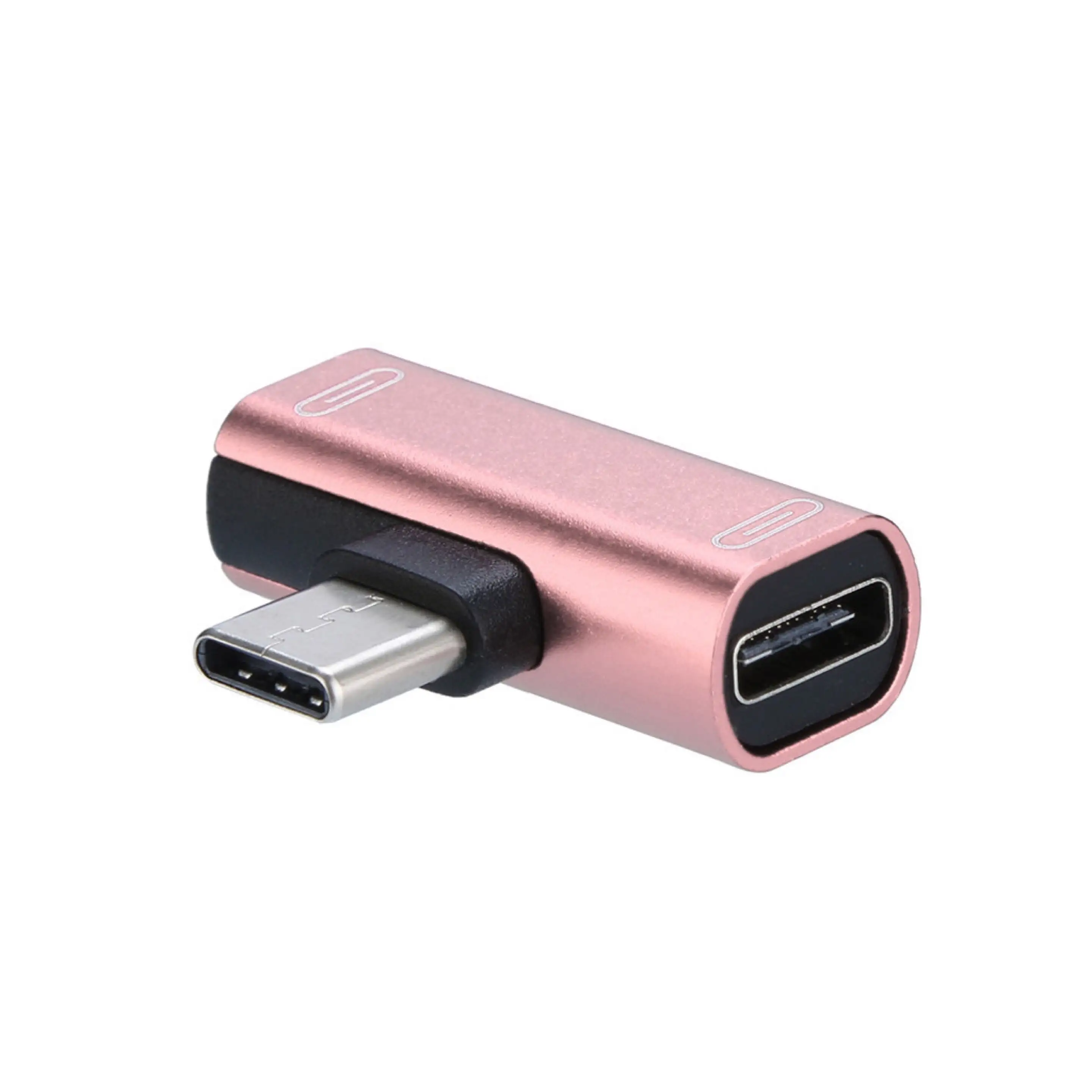 CABLETOLINK 2 ב 1 כפול סוג C אוזניות ממיר Dongle ליהנות מוסיקה בזמן הטעינה