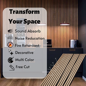 Panel Acústico de Poliéster Insonorizante con Diseño 3D CE 600*2400 para Estudio de Grabación, Oficina en Casa, Pared - Product Image 4