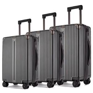 Ensemble de <span class=keywords><strong>Valises</strong></span> Personnalisables Tendance de Bonne Qualité, Ensemble de Bagages Cabine à 4 Roues, Kit de Sacs de Voyage Haut de Gamme de <span class=keywords><strong>3</strong></span> Pièces - Product Image 2