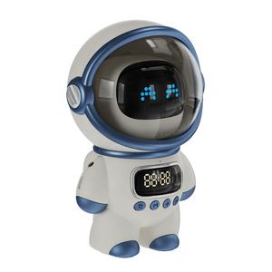 Coretas Portatil Mini Bocinas Altavoz Inalambrico Altavoces Portable Haut Parleur Altavoz Inteligente <span class=keywords><strong>Con</strong></span> <span class=keywords><strong>Reloj</strong></span> y <span class=keywords><strong>Alexa</strong></span> - Product Image 4