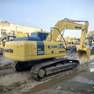 Excavatrices sur chenilles d'occasion d'origine japonaise, machine de 22 tonnes, mini Komatsu PC220-8 d'occasion, 40 35 30 50 70 78 excavatrices à vendre - Product Image 2