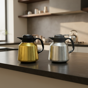 Thermos à vide d'usine de 1,5 L, <span class=keywords><strong>théière</strong></span>, grande capacité, en acier inoxydable, tasse à café, bouilloire portable pour la maison - Product Image 4