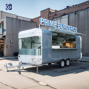 CAMPTRL Kiosque alimentaire de haute qualité pour café, snacks, pizza, <span class=keywords><strong>tacos</strong></span>, barbecue, glaces, chariot de concession, remorque alimentaire mobile, camion de restauration mobile - Product Image 2