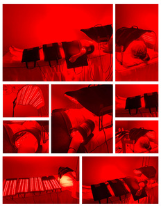 <span class=keywords><strong>Appareil</strong></span> de bien-être de bureau pour le remodelage corporel et la <span class=keywords><strong>lumière</strong></span> contourante, avec 5 pads, masque, capuche de protection, analyse cutanée et machine de soin de la peau - Product Image 3