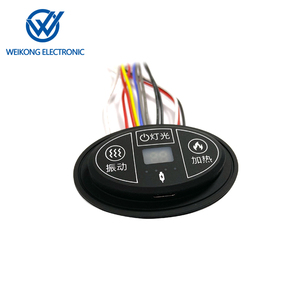 Interruptor con control de temperatura de interfaz de 5V y 12V para masajeador de rodilla calentado, vibración de calor con masaje de calefacción y temporizador, 1 unidad - Product Image 4