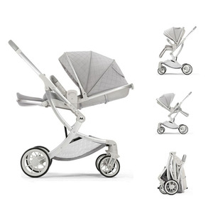 Nuevo cochecito de bebé plegable Carrito de cuatro ruedas Sistema de absorción de impactos en forma de cáscara de huevo - Product Image 6