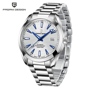 Berjani <b>Mechanical</b> <b>Watch</b> Stainless Steel Automatic Water Resistant Men's <b>Watch</b> PD-1688 - Product Image 1