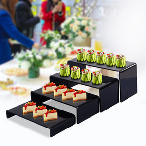 Acrilico Buffet Food Cake Snack Dessert decorazione Cold Dining Display Cake Stand per la decorazione di nozze - Product Image 6