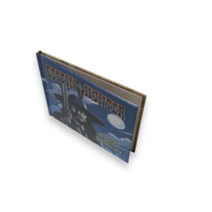 CD de Rock del estilo Western Cowboy en estuche rígido con inserto de cómic y estampado artístico vintage del Oeste - Product Image 1
