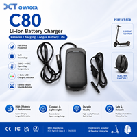 C80 29.4V3A AC/DC chargeur adaptateur secteur pour E-Scooter e-bike balance voiture fauteuil roulant électrique chargeur rapide portable