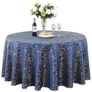 European Elegant Fashion Table Cloth Round Shape Wedding <b>Tablecloths</b> - Product Image 1