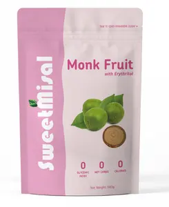 Lakanto monkfruit sweetener brown monk fruit sugar 1X sweetness Monkfruit erythritol