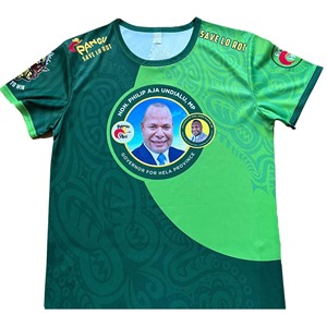 Camiseta de campaña electoral básica personalizada personal de gran tamaño de alta calidad Camisetas políticas lisas en blanco - Product Image 3