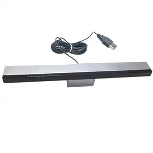 Indutor usb para console wii, raio infravermelho de tv com fio e receptor de barra remoto