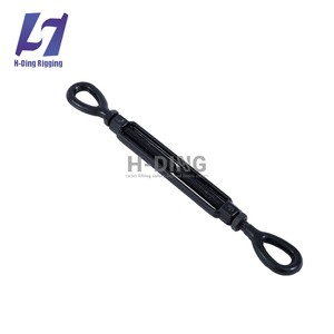 Gian lận các mặt hàng phần cứng nặng mới bề mặt điện màu đen giả mạo thép carbon chúng tôi loại turnbuckles với mắt và mắt - Product Image 3