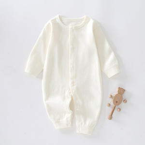 Combinaison en maille jacquard pour bébé Summer Infant, manches longues, en coton, respirante, pyjama <span class=keywords><strong>de</strong></span> base - Product Image 2