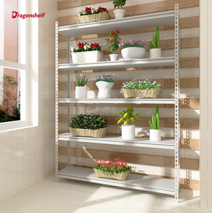 Estantería Metálica de Ángulo Ranurado para Oficina, Precio Directo de Fábrica, Estantería sin Tornillos, Estantería Metálica para Almacén, Estructura de Acero - Product Image 5