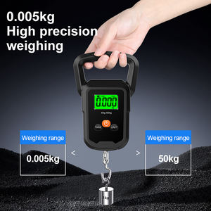 सामान पैमाने पर किराने का वजन फिशिंग स्केल 50 किलोग्राम एक्सप्रेस डिलीवरी और पार्सल स्केल - Product Image 3