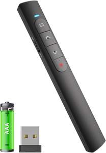 Aismartlink <strong>PowerPoint</strong> Presentation <strong>Clicker</strong>, Wireless Presenter Remote, PPT <strong>Clickers</strong> Computer Remotes for Presentations - Product Image 2