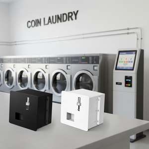 <span class=keywords><strong>Caja</strong></span> <span class=keywords><strong>de</strong></span> pago integrada <span class=keywords><strong>de</strong></span> 3 mm <span class=keywords><strong>de</strong></span> grosor para monedas y <span class=keywords><strong>billetes</strong></span>, para lavanderías y salas <span class=keywords><strong>de</strong></span> secado, compatible con módulos <span class=keywords><strong>de</strong></span> efectivo y dispensadores <span class=keywords><strong>de</strong></span> tarjetas - Product Image 2