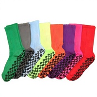 Chaussettes de football personnalisées antidérapantes en maille respirante à rayures numériques de qualité supérieure pour l'été, avec logo, pour yoga et pilates