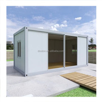 Maison conteneur préfabriquée détachable solaire avec salle de bain au Panama Design Modulaire Petite Maison Luxe Mobile
