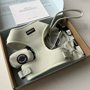 Conjunto de Coleira e Guia para Cães de Luxo Personalizado com Logo, Confortável e Sem Puxar, Fabricantes Atacadistas Premium - Product Image 1