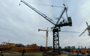 เครนยกแบบปรับระดับได้ QTD4015-6 ใช้งานง่ายสำหรับงานก่อสร้างแบบตั้งเสา - Product Image 3