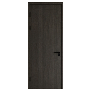 Porta interior luxuosa moderna da madeira maciça para apartamentos escritórios impermeável insonorizada com superfície terminada projetada para quartos - Product Image 1