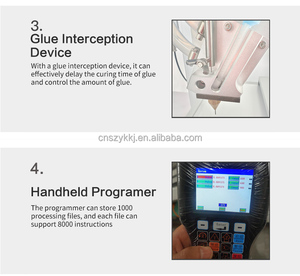 AB keo 3 trục pha chế robot hai thành phần Hộp mực keo pha chế máy với chức năng làm mát - Product Image 5