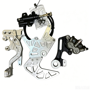 Surron Light Bee X Segway X260 Talaria - Pédale de frein arrière en aluminium CNC 7075 de qualité supérieure, pièces de vélo électrique haute performance - Product Image 1