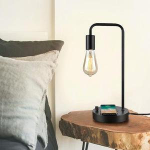 <span class=keywords><strong>Lampe</strong></span> LED sans fil <span class=keywords><strong>avec</strong></span> <span class=keywords><strong>induction</strong></span> qi 5v, Base métallique, idéale pour la lecture, le <span class=keywords><strong>bureau</strong></span> ou la chambre à coucher, <span class=keywords><strong>chargeur</strong></span> <span class=keywords><strong>induction</strong></span> - Product Image 2