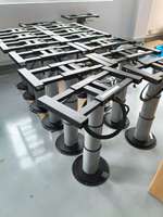 Pied de table en aluminium durable pour camping-cars véhicules populaire nouveau cadre de table de rotation accessoire intérieur pour caravanes remorques