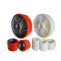 Composants de rouleaux de chariot élévateur industriel - Roues de direction hydrauliques manuelles en PP/Polyuréthane/Nylon, Roues en PP (Pièces de chariot élévateur)