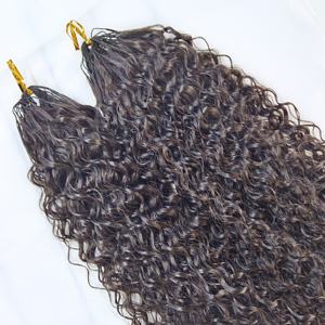 ผมถักโครเชต์แบบติดง่าย ยอดนิยม ลอนน้ำ 100% ผมแท้จากมนุษย์ - Product Image 5