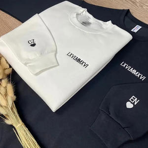 Dropshipping Round Neck Sweatshirt Hoodie Hommes et Femmes Romain Manches Longues Couples Costume Nouveauté <span class=keywords><strong>Idée</strong></span> <span class=keywords><strong>Cadeau</strong></span> - Product Image 4