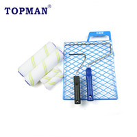 Ensemble de rouleaux de peinture multifonctionnels pour la décoration de bricolage pour tous les travaux intérieurs et extérieurs