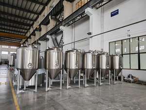 新デザイン中国ビール製造機ビール発酵単層貯蔵タンク - Product Image 6