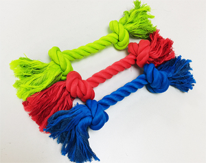 Fabrika özel Pet eğitim köpek çiğneme oyuncakları interaktif oyuncaklar köpek diş temizleme köpek dolması halat oyuncakları - Product Image 3