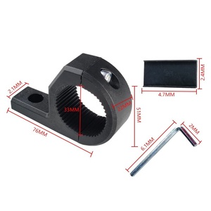 Accessoires de moto modifiés KZG-003, phares, projecteurs, serres-tuyaux, supports, supports d'extension <span class=keywords><strong>en</strong></span> <span class=keywords><strong>plastique</strong></span> - Product Image 5