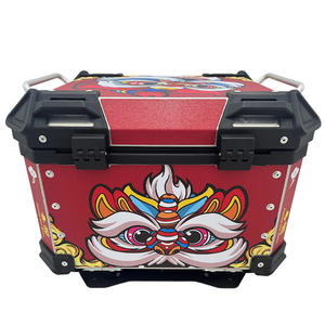 Accesorios de motocicleta, carcasa superior de motocicleta, caja trasera de motocicleta, maletero de aluminio de 45l para <span class=keywords><strong>Harley</strong></span> <span class=keywords><strong>Davidson</strong></span> - Product Image 4