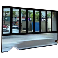 Ventana Plegable Personalizable de Aluminio con Vidrio Templado, Insonorizada, Aislante del Calor, Impermeable y Resistente al Viento