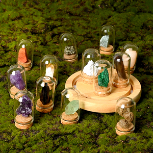 도매 천연 크리스탈 원석 광물 표본 석영 보석 영적 치유를위한 크리스탈 소원 병 - Product Image 4